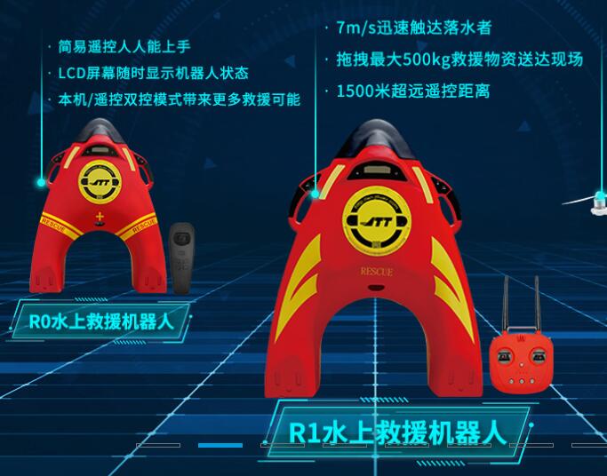 ?智能應急救援機器人 讓水上救援變得快捷、簡單!
